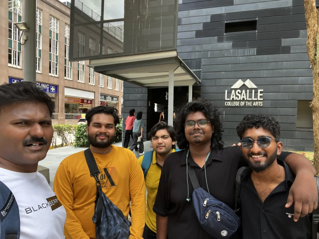 Lasalle arts college Visit
