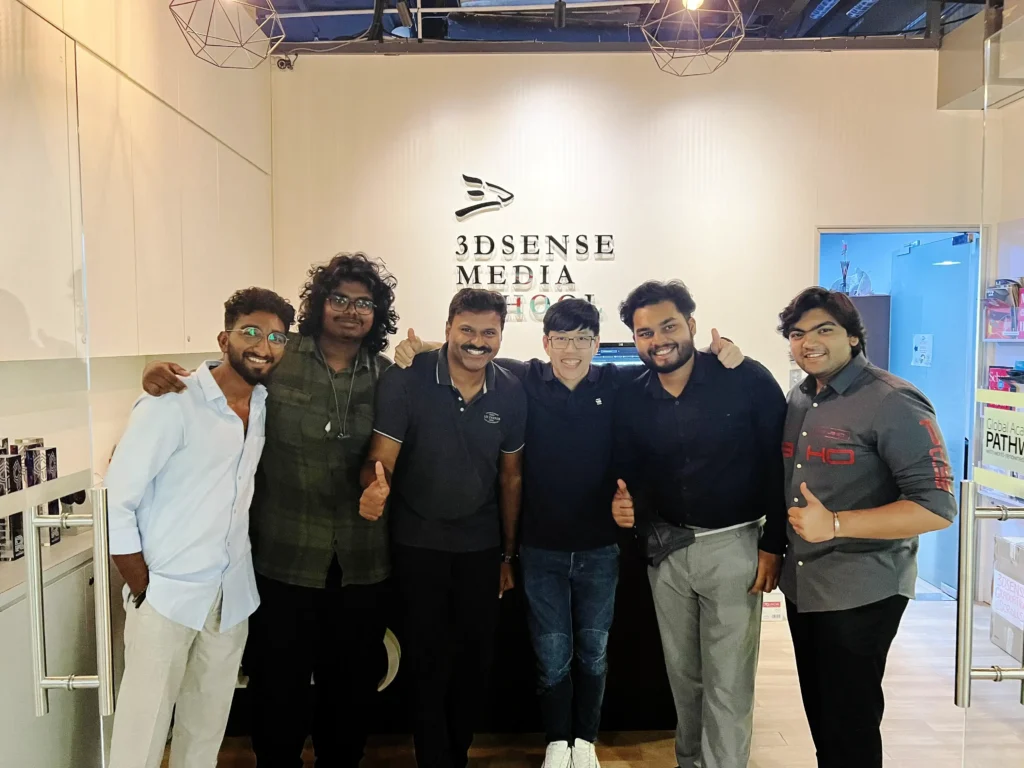 3D Sense art studio visit